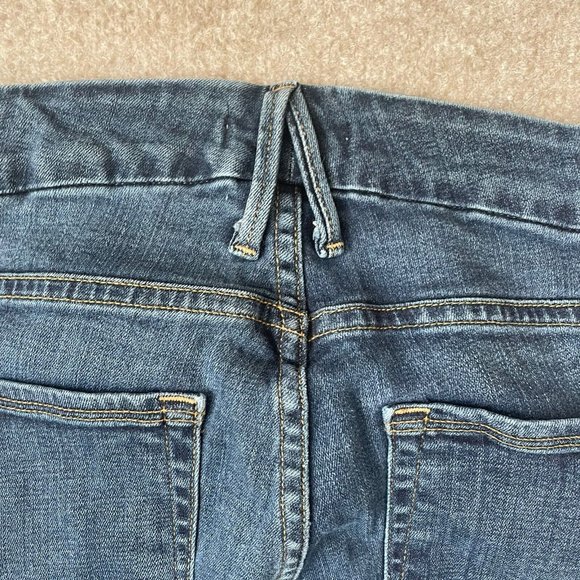 Good American Jeans Womens 4/27 Skinny Stretch Denim Pants Good Legs Dark Wash - Picture 12 of 12